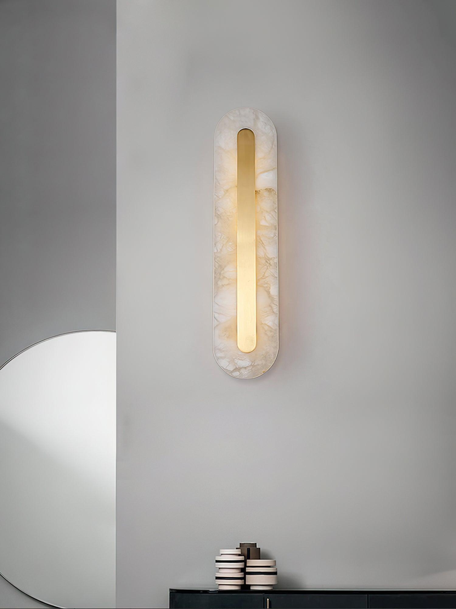 Selvia Wall Sconce in Alabaster