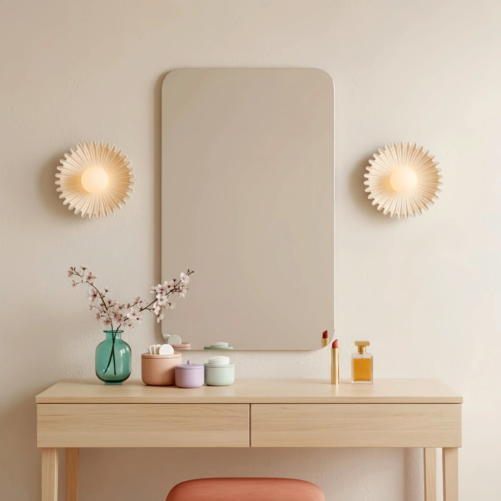 Marenys Modern Ceramic Flower Wall Light