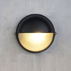 Olcarila Vintage Outdoor Glass Wall Sconce