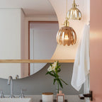 Marlee Petite Glass Flower Pendant Light