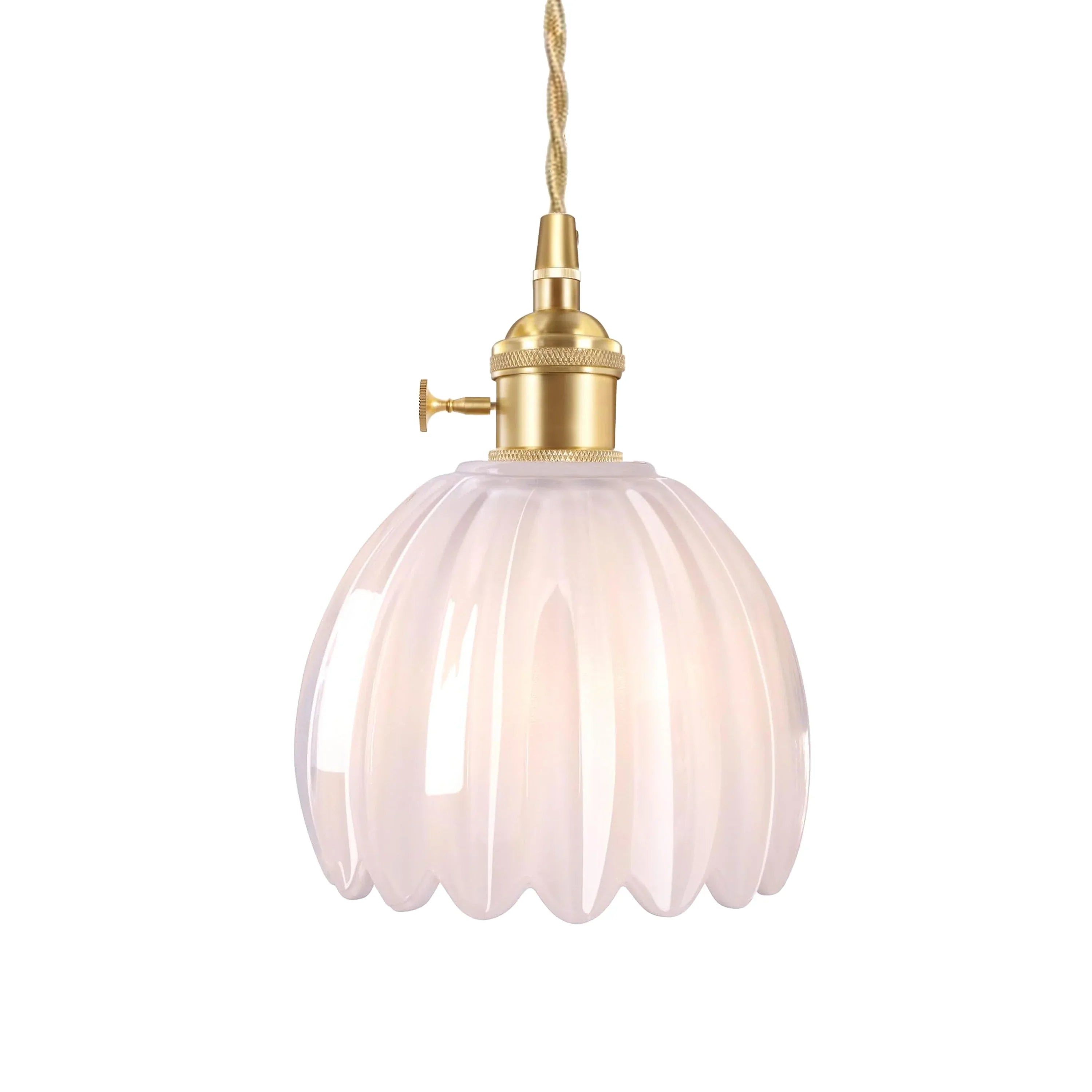 Marlee Petite Glass Flower Pendant Light
