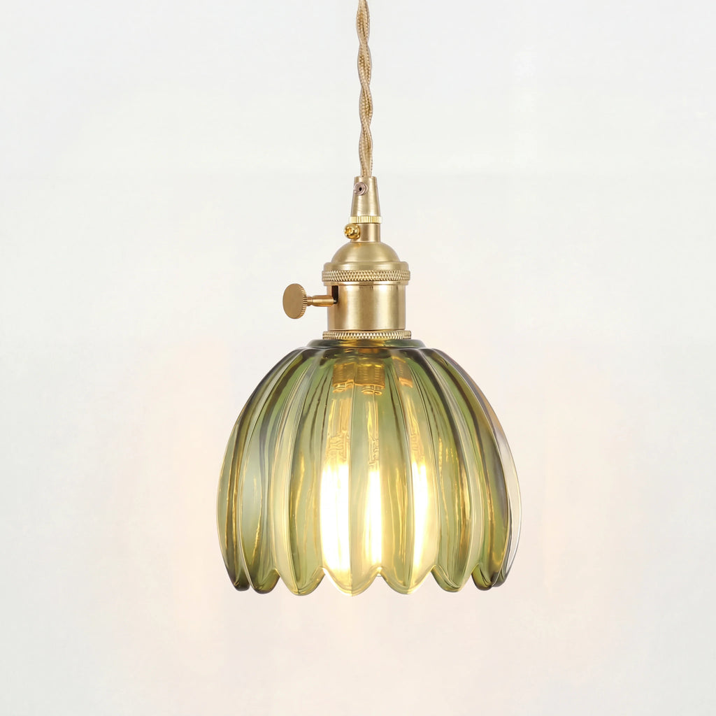 Marlee Petite Glass Flower Pendant Light