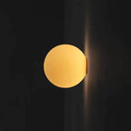 Modern Frosted Glass Globe LED Wall Sconce 1-Light