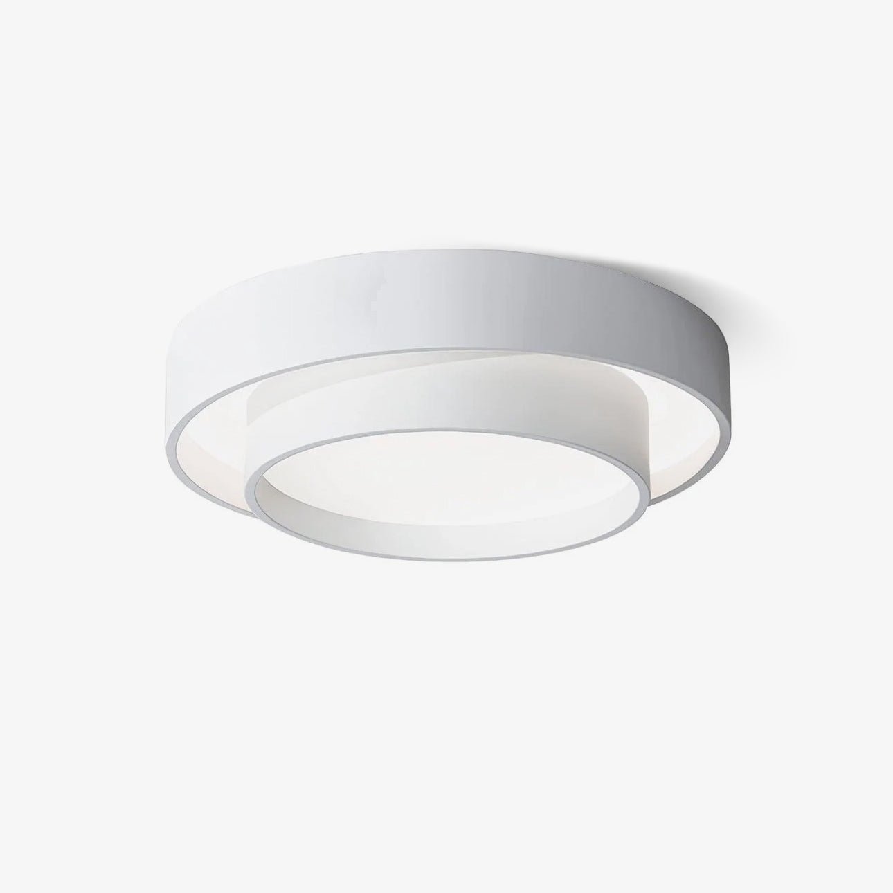 Double Layer Cylinder Modern Ceiling Lamp