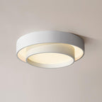 Double Layer Cylinder Modern Ceiling Lamp