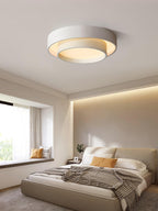 Double Layer Cylinder Modern Ceiling Lamp