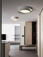 Double Layer Cylinder Modern Ceiling Lamp