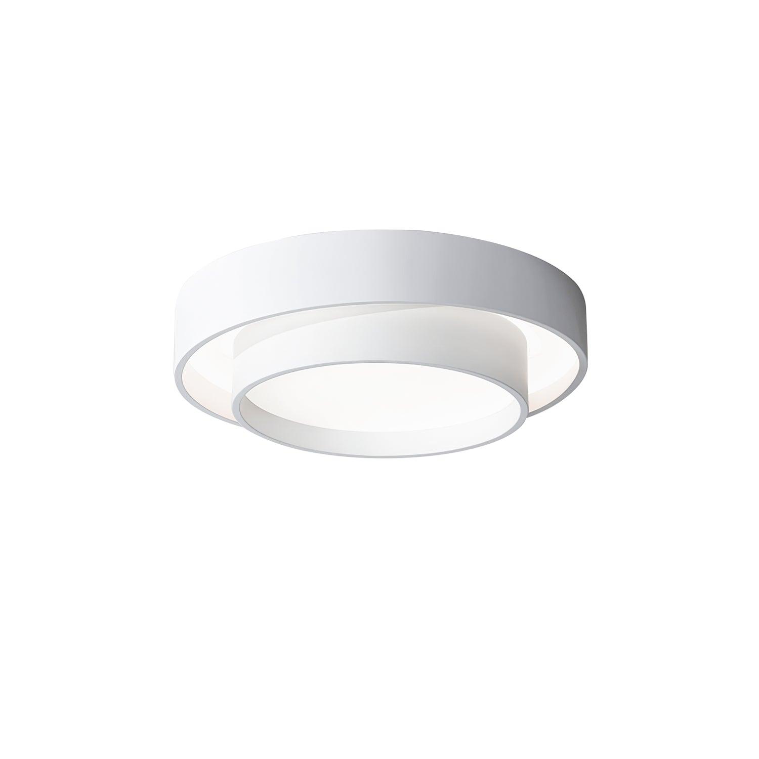 Double Layer Cylinder Modern Ceiling Lamp