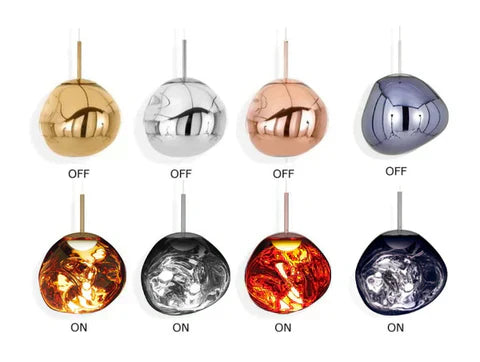 Milo Modern Colored Irregular Suspension