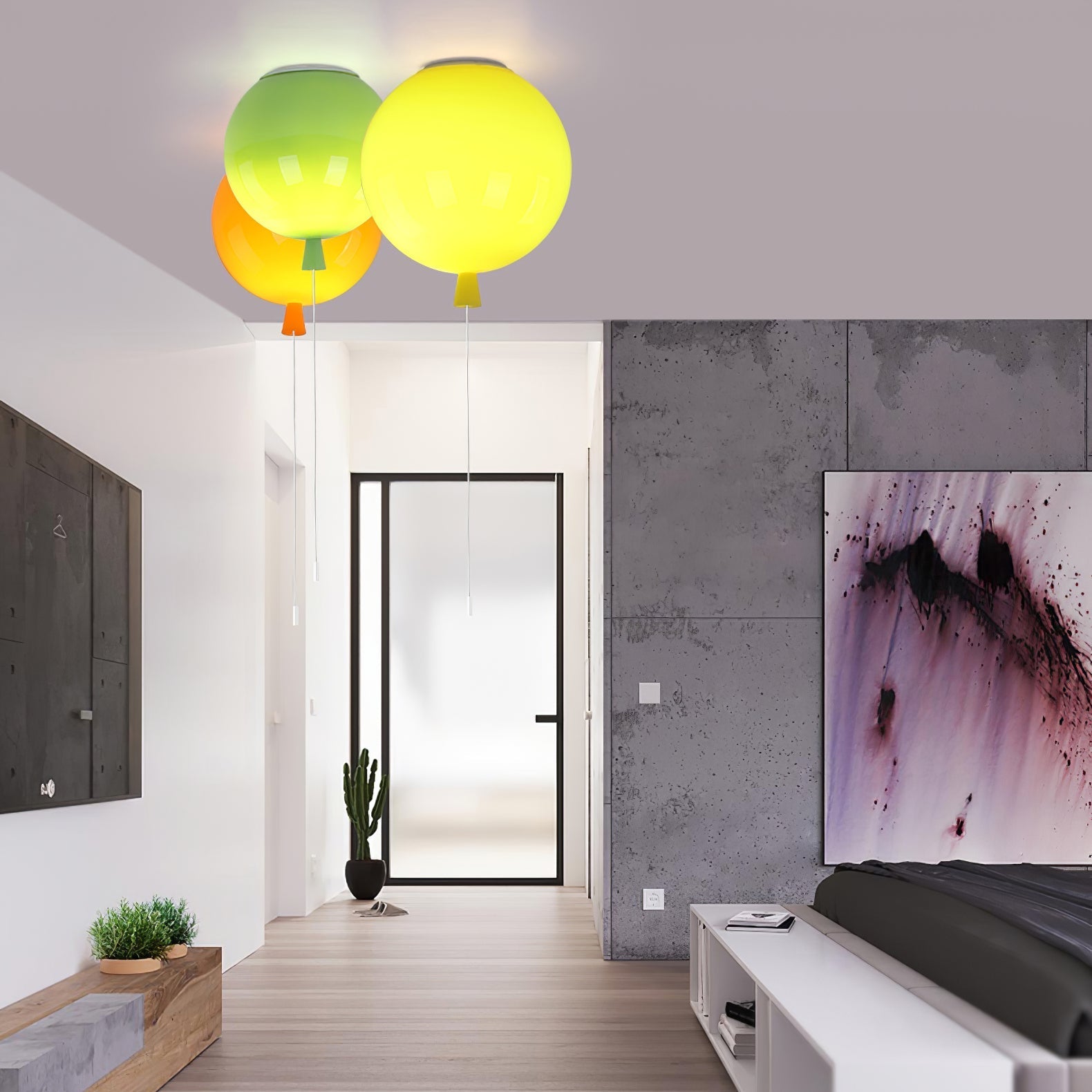 Solara Suspension Balloon Shape Playful Fantasy