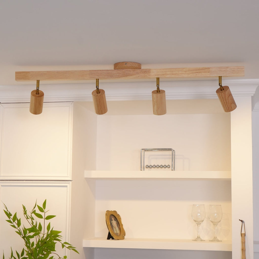 Veril Ceiling Spot Light Wood