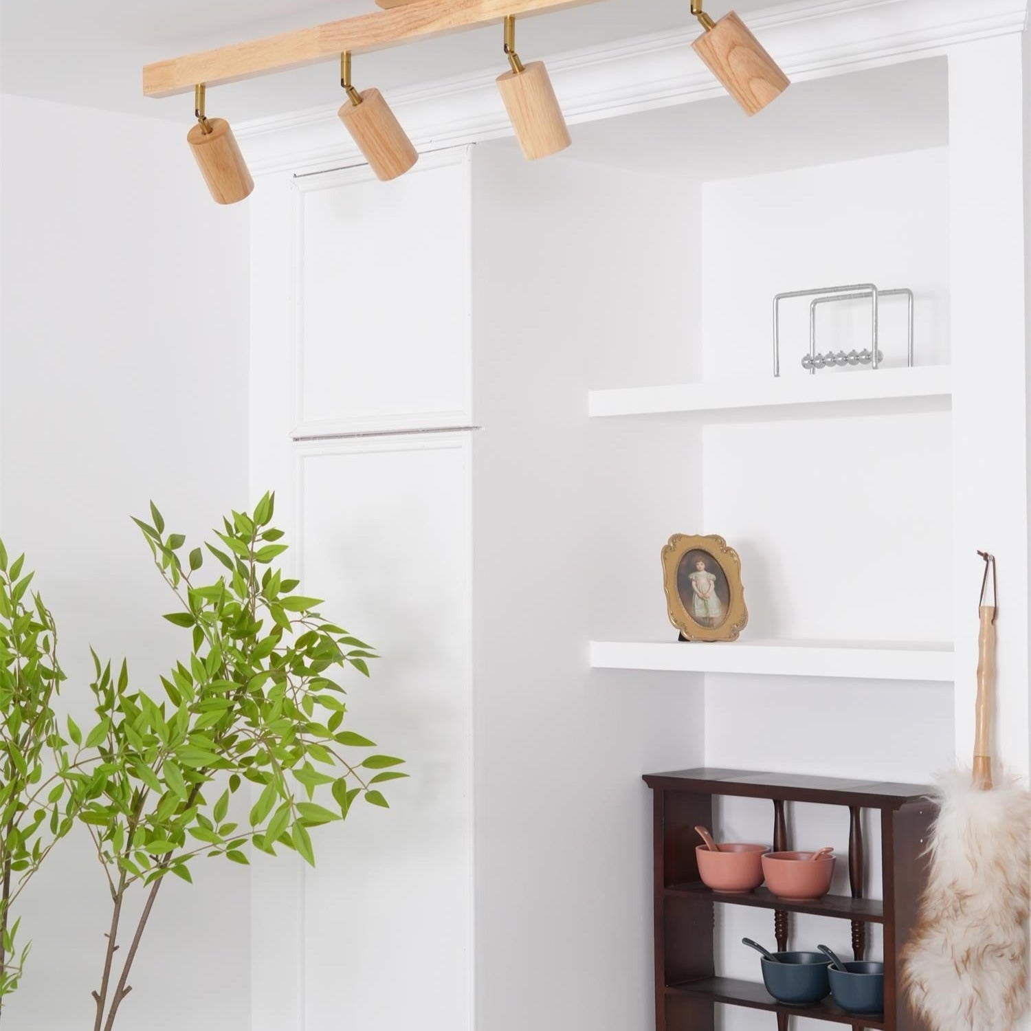 Veril Ceiling Spot Light Wood