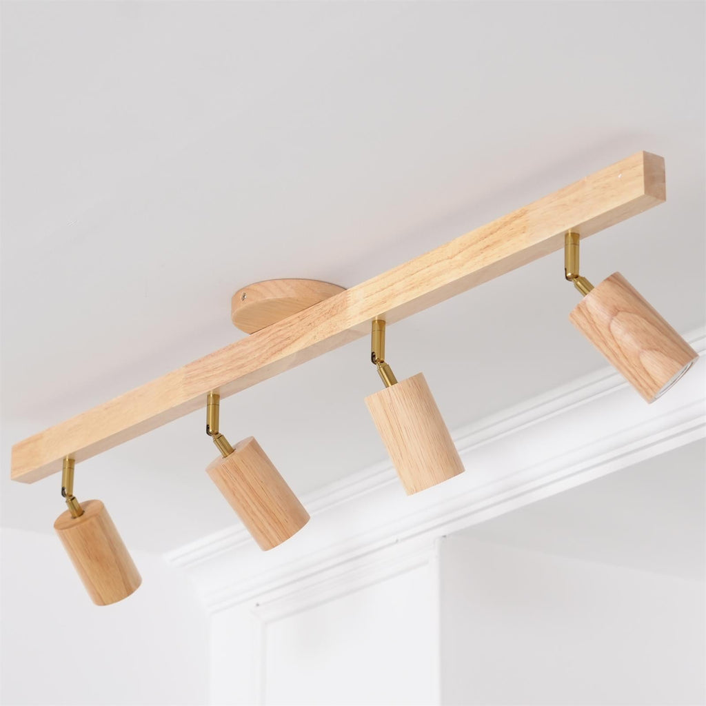 Veril Ceiling Spot Light Wood