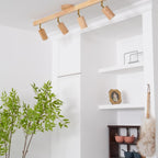 Veril Track Lighting Spotlight Wood