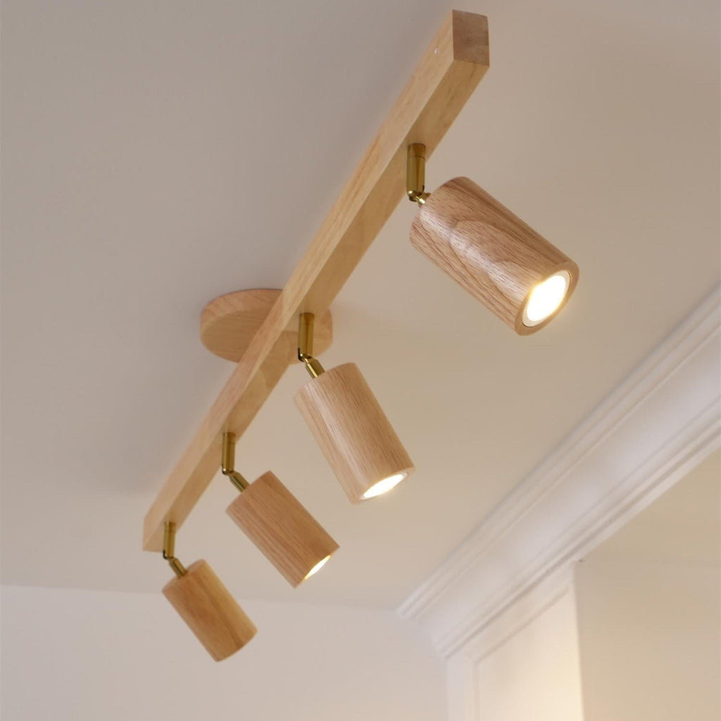 Veril Ceiling Spot Light Wood