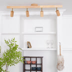 Veril Track Lighting Spotlight Wood