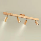 Veril Track Lighting Spotlight Wood