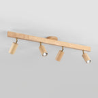 Veril Track Lighting Spotlight Wood