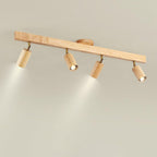 Veril Track Lighting Spotlight Wood