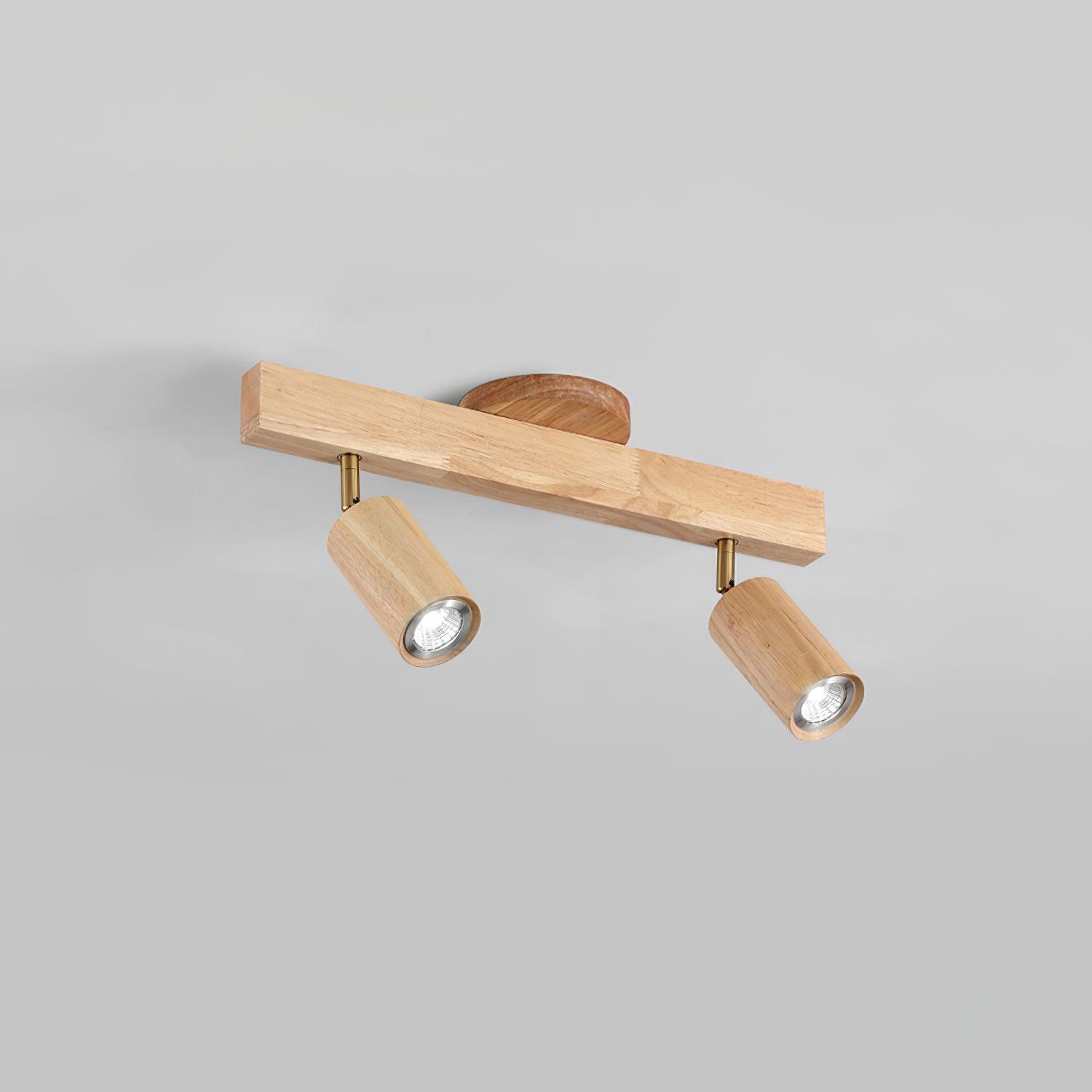 Veril Ceiling Spot Light Wood