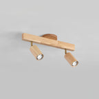 Veril Track Lighting Spotlight Wood