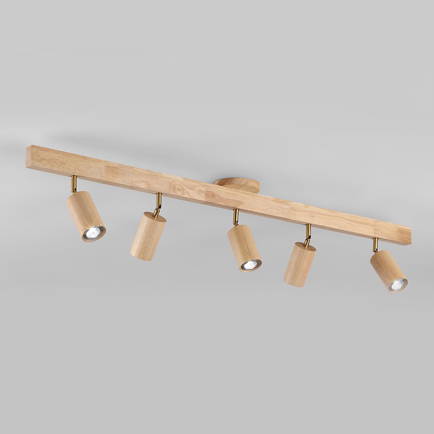 Veril Ceiling Spot Light Wood