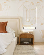 Modern Brass Ring Globe Glass Pendant Light 1-Light