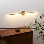 Modern Style Double Stem Linear Minimalist Wall Light