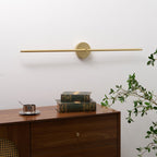 Modern Style Double Stem Linear Minimalist Wall Light