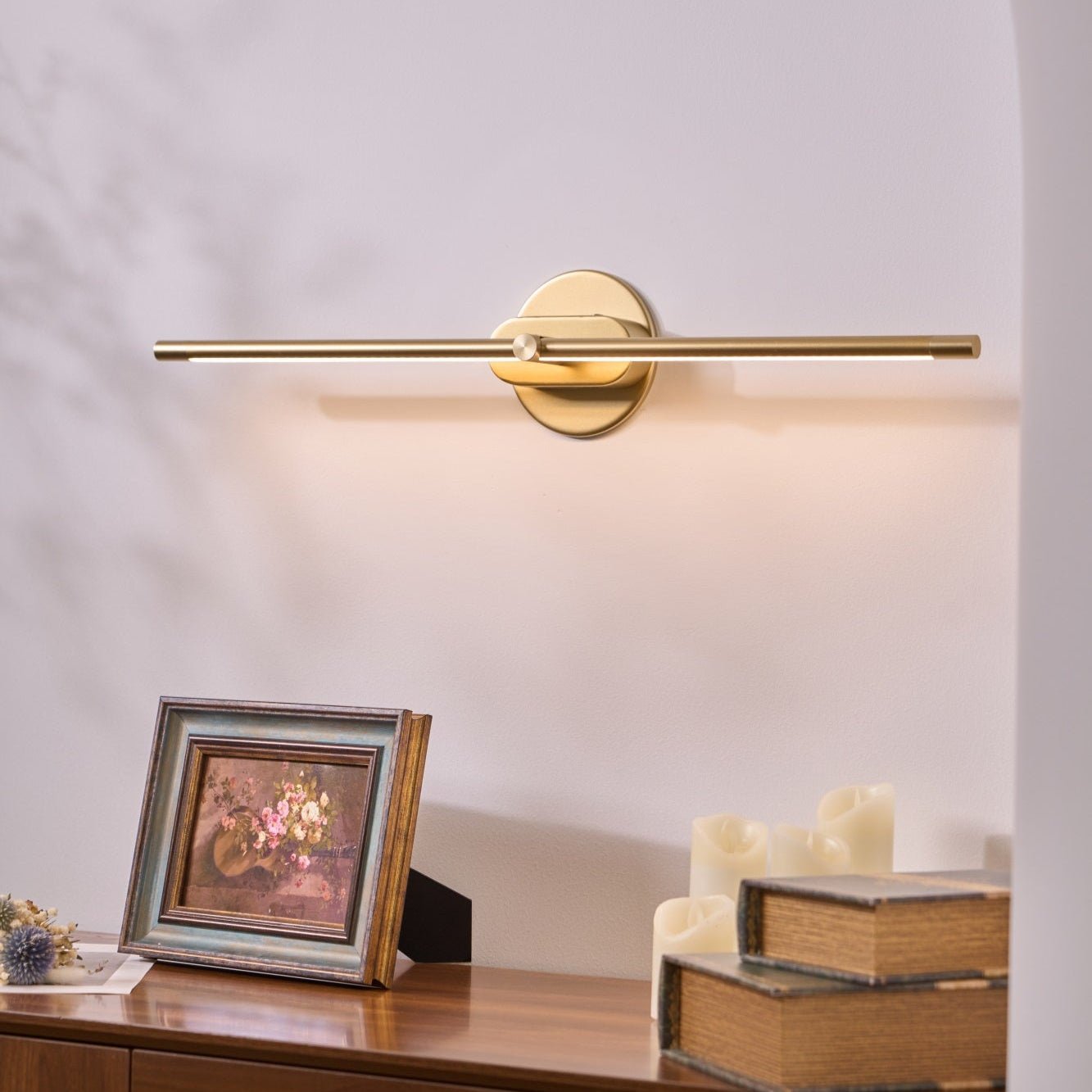 Flano Minimalistic Linear Rechargeable Wall Lamp