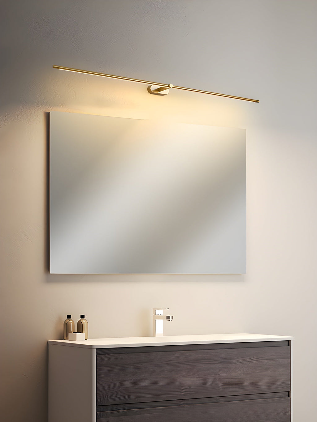 Minimalist Rechargeable Linear Wall Sconce