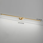 Flano Minimalistic Linear Rechargeable Wall Lamp