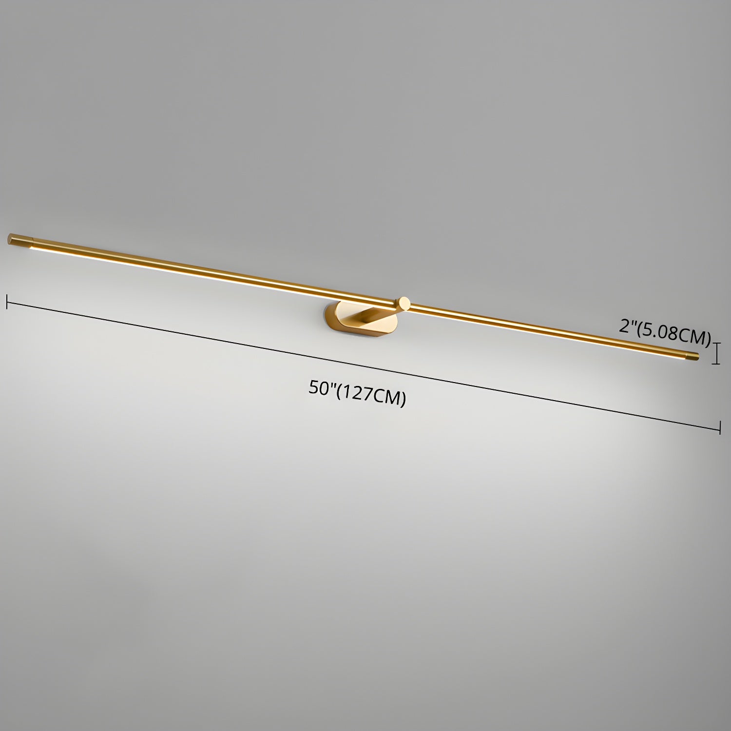 Minimalist Rechargeable Linear Wall Sconce