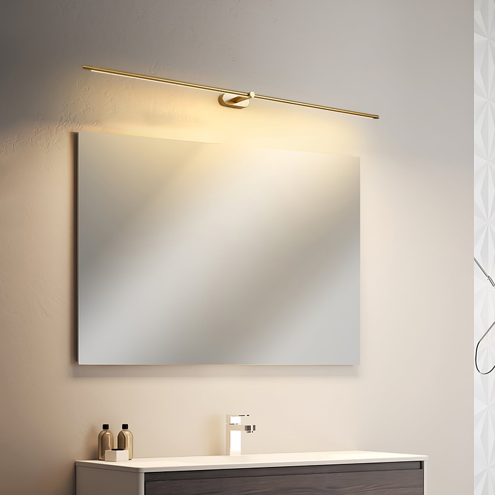 Flano Minimalistic Linear Rechargeable Wall Lamp