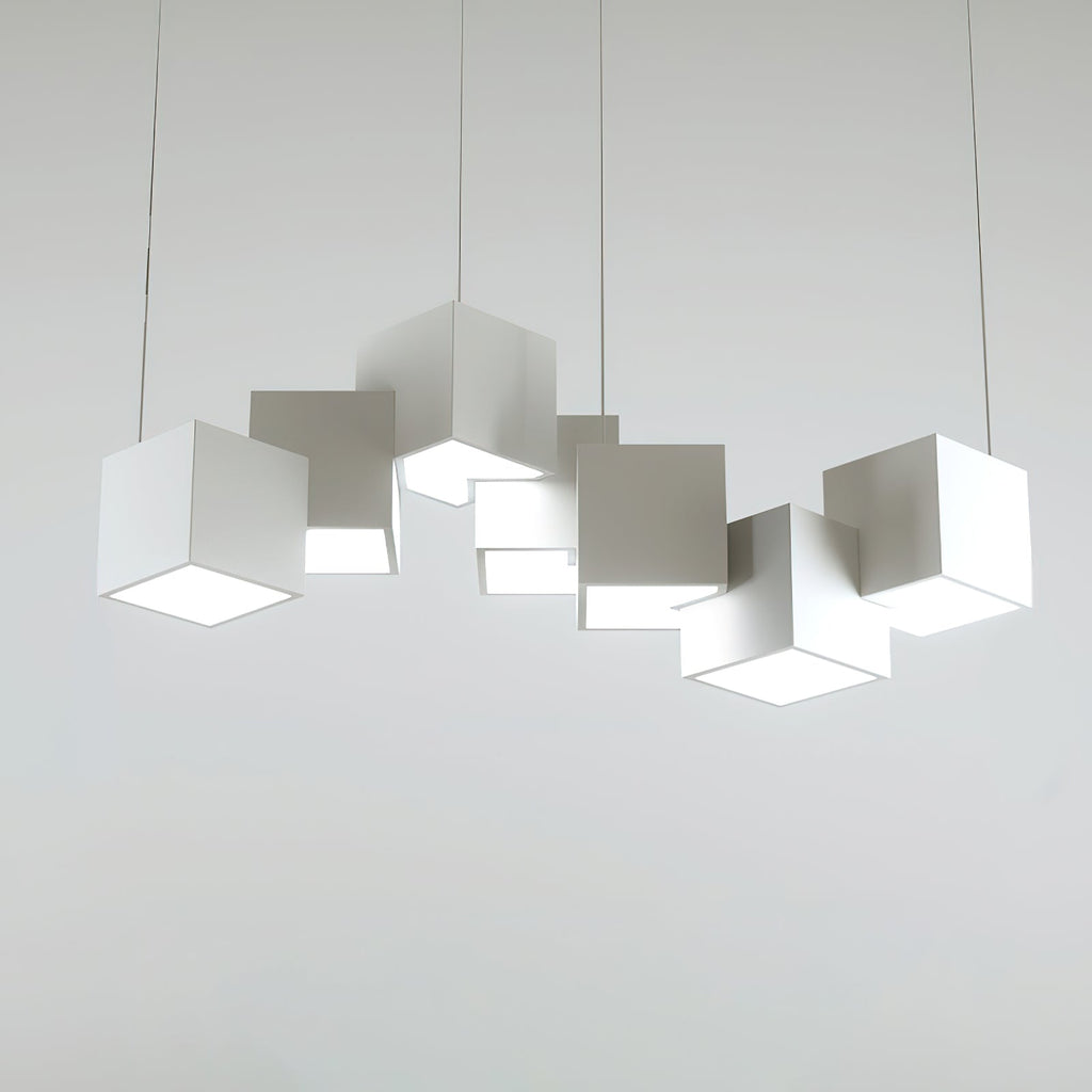 Mobile Rubik's Cube Chandelier