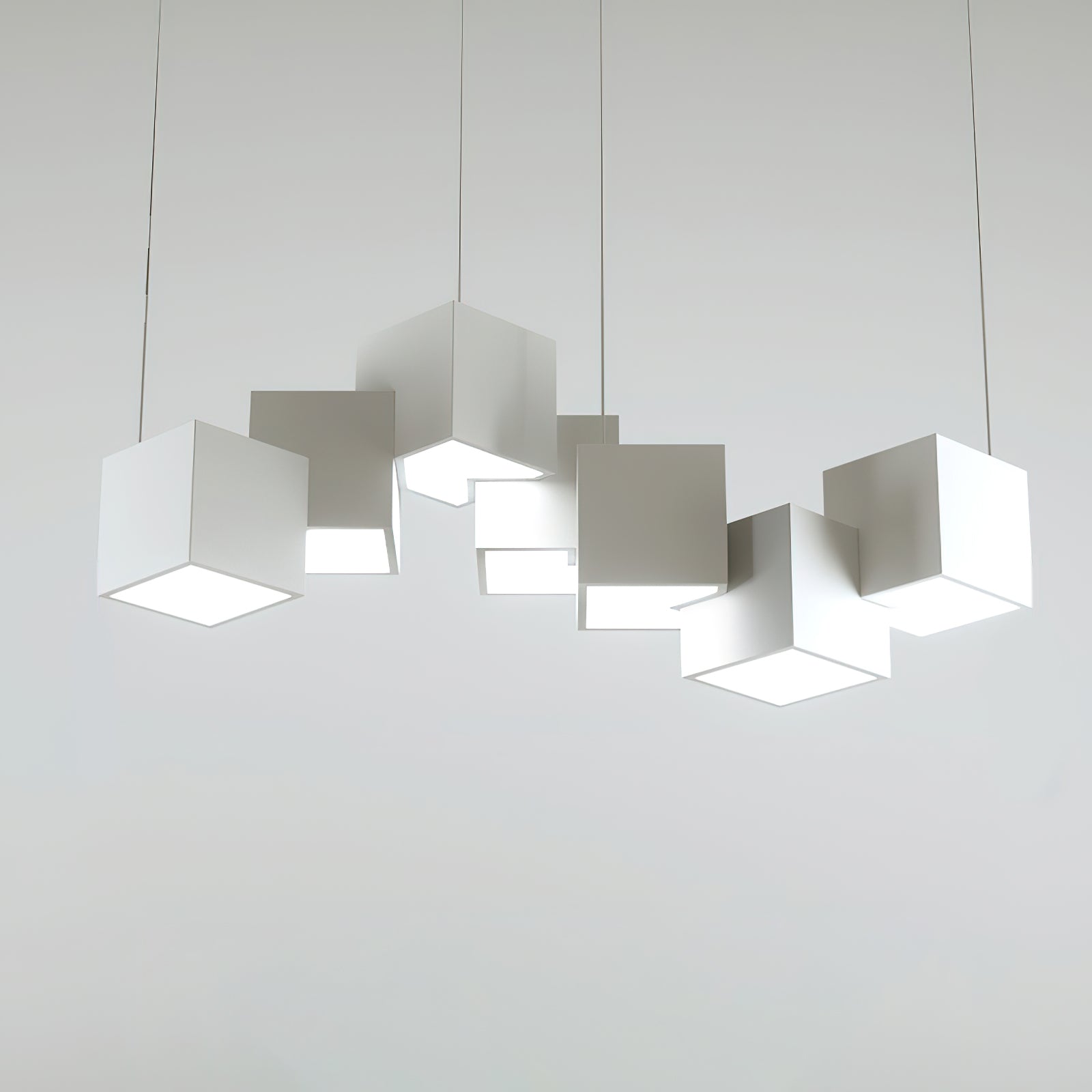 Mobile Rubik's Cube Chandelier