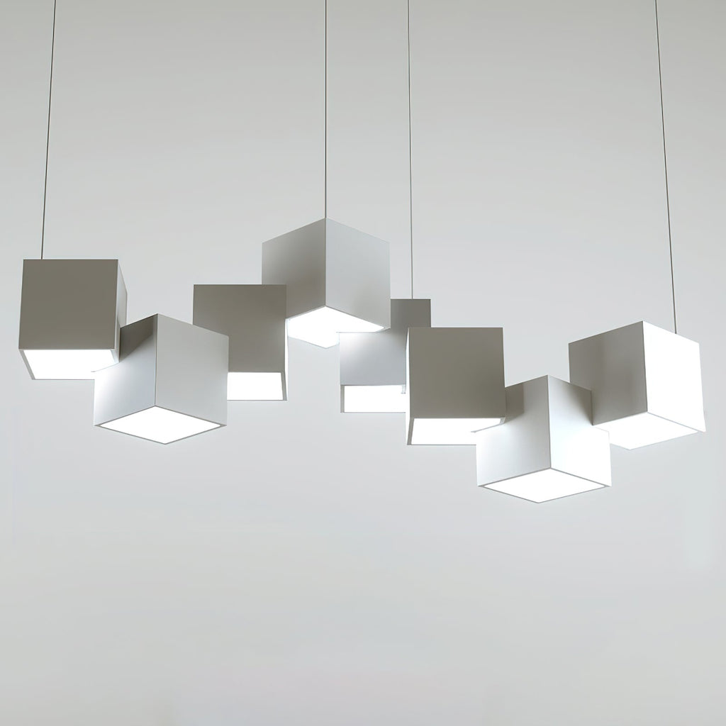 Mobile Rubik's Cube Chandelier