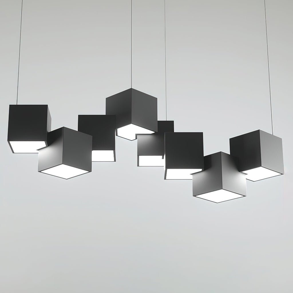 Mobile Rubik's Cube Chandelier