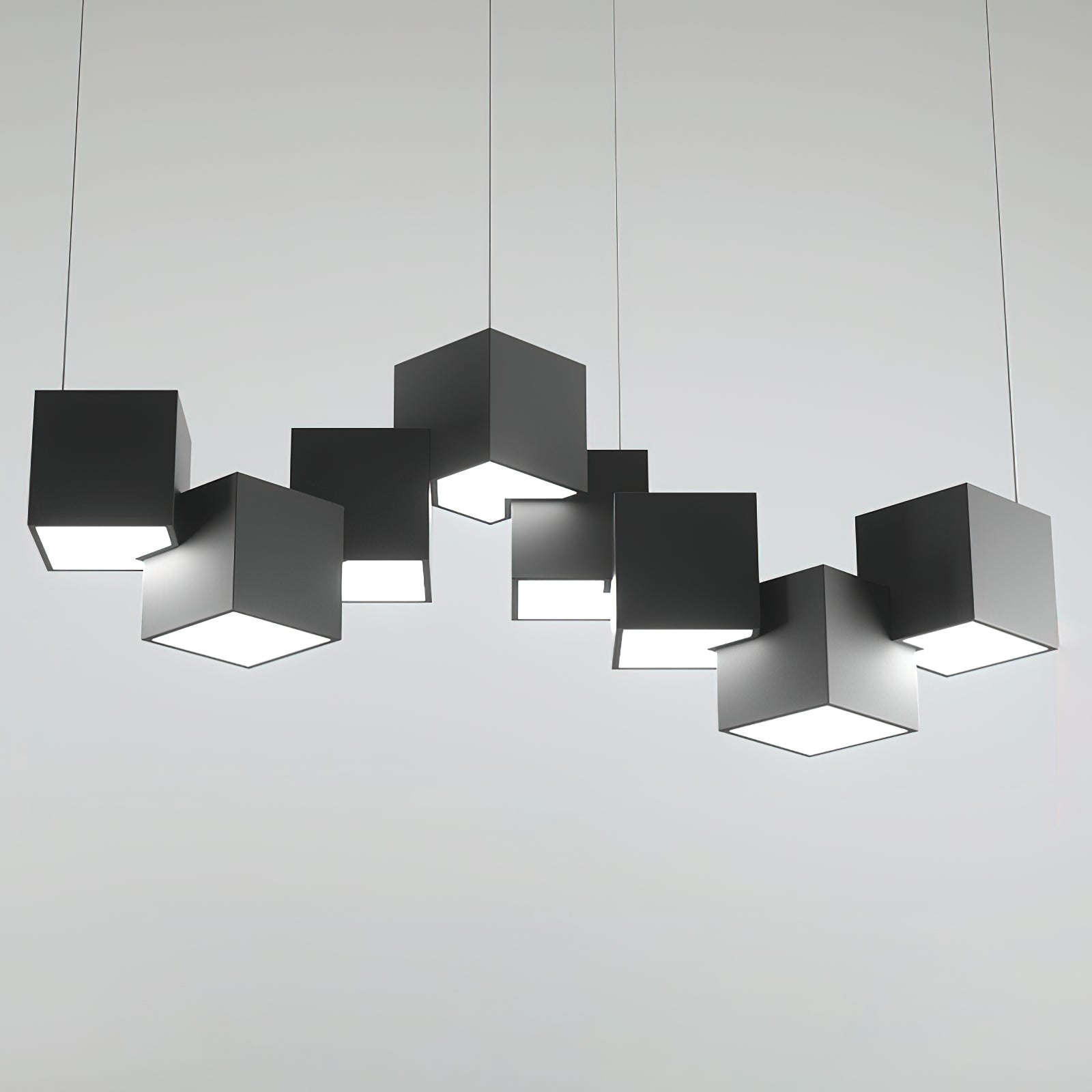 Mobile Rubik's Cube Chandelier