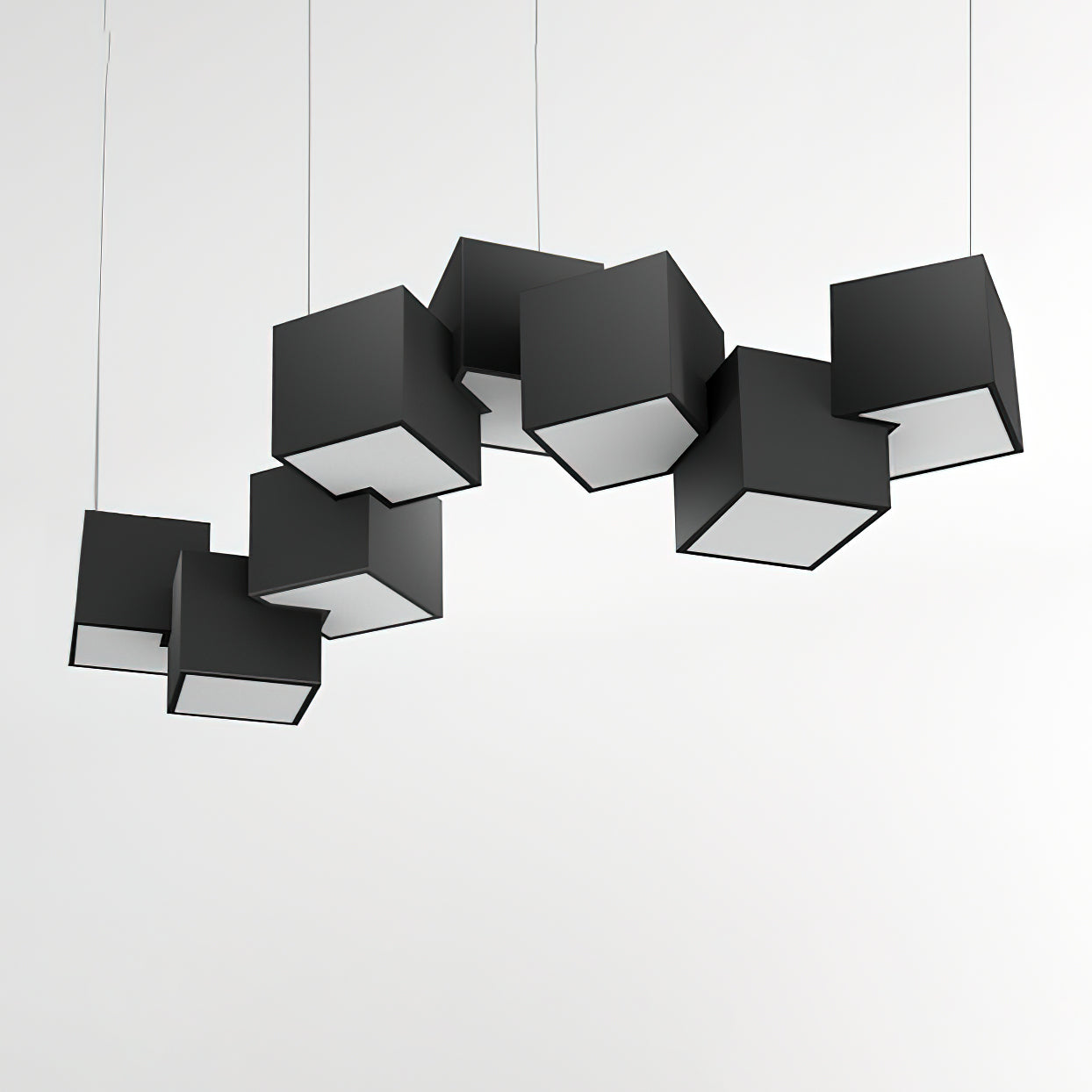 Mobile Rubik's Cube Chandelier