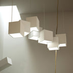 Mobile Rubik's Cube Chandelier