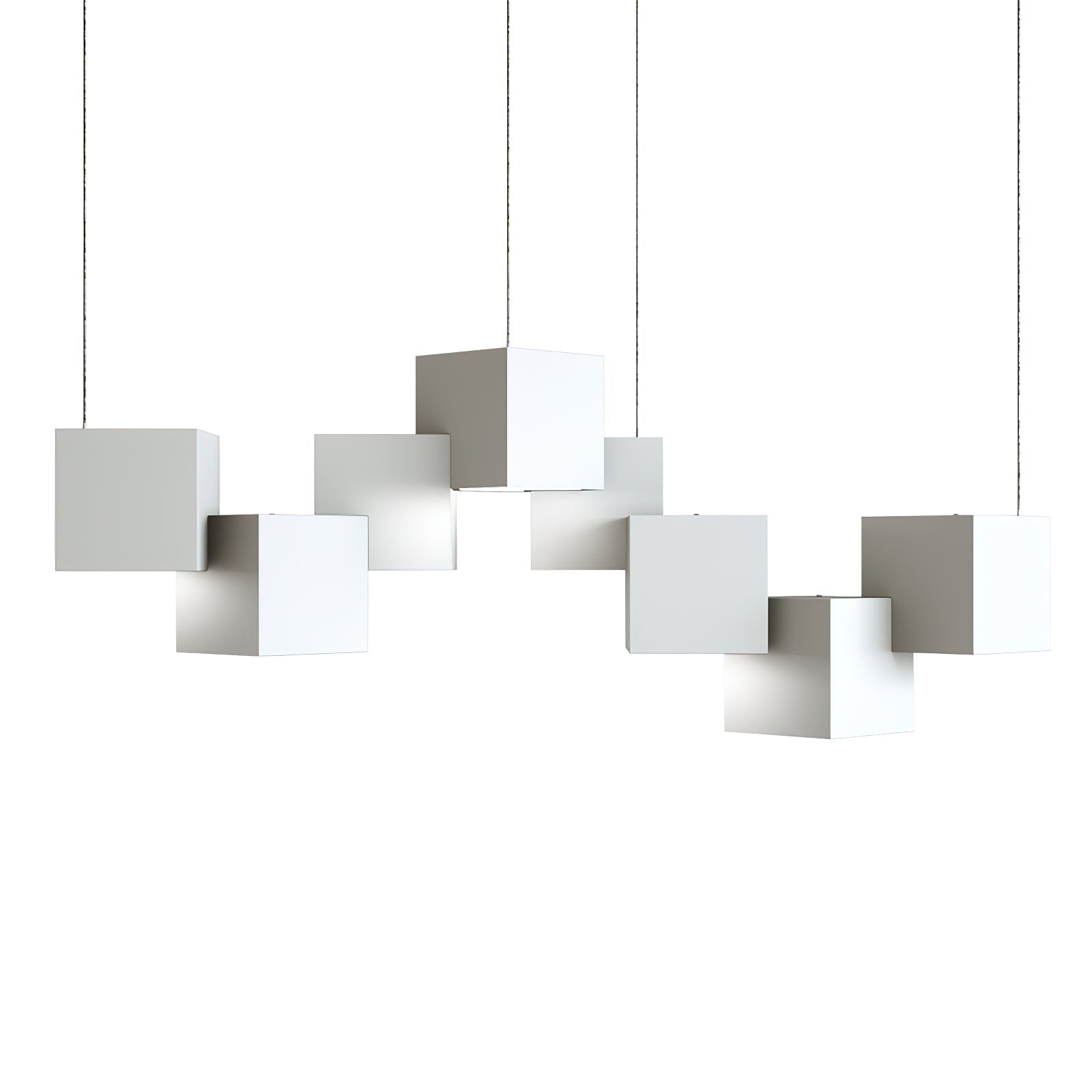 Mobile Rubik's Cube Chandelier