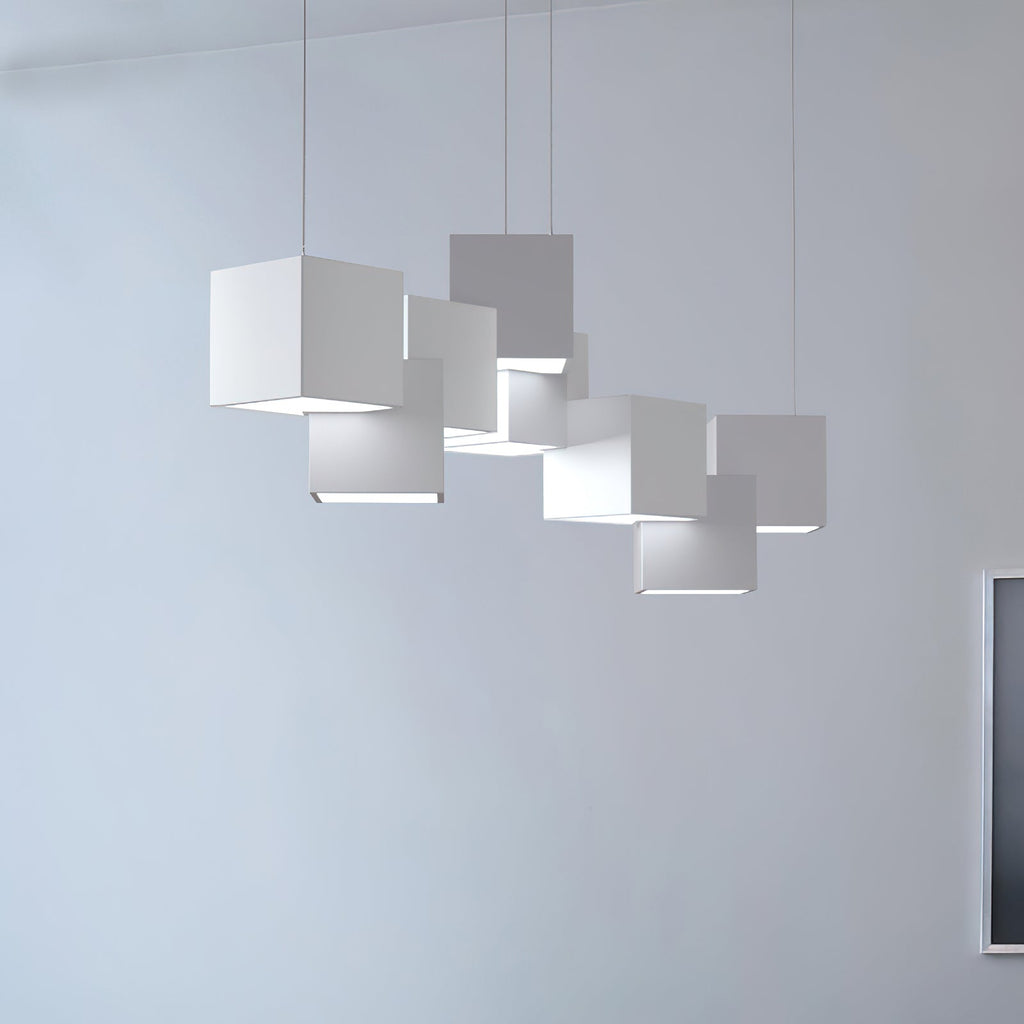 Mobile Rubik's Cube Chandelier