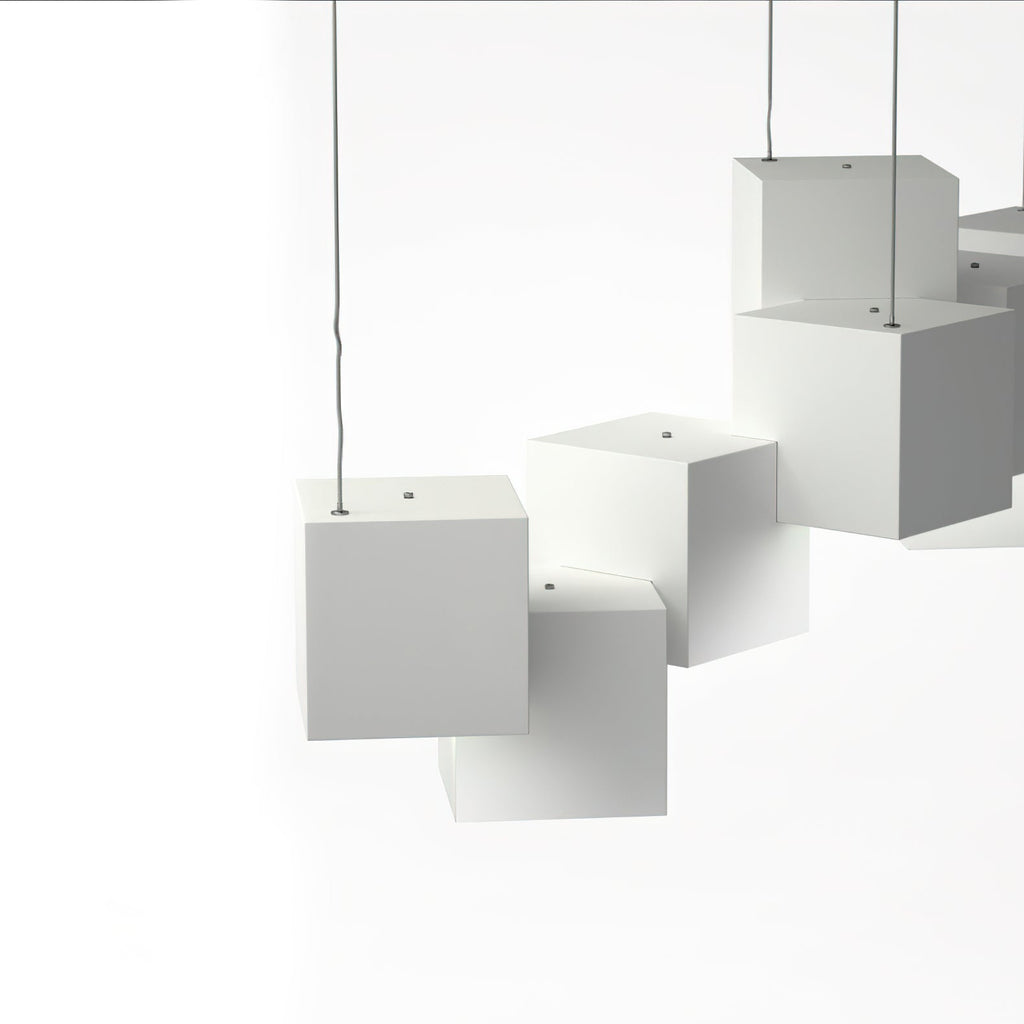 Mobile Rubik's Cube Chandelier