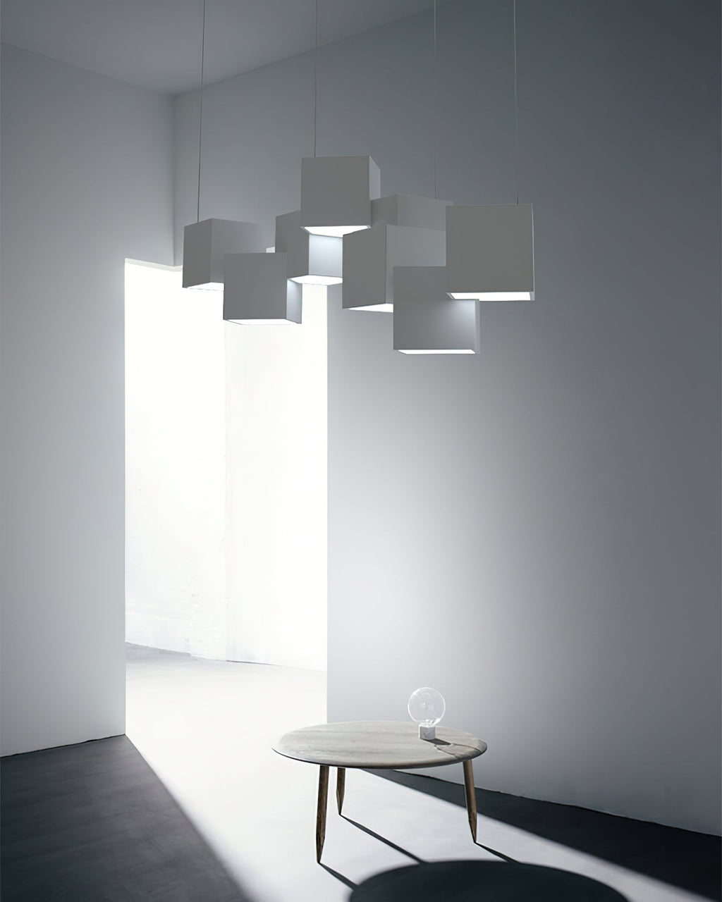 Mobile Rubik's Cube Chandelier