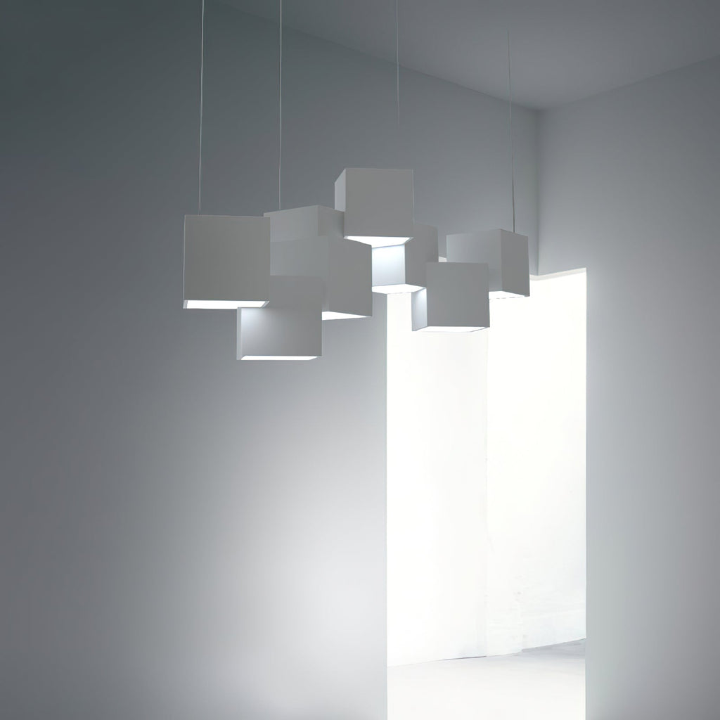 Mobile Rubik's Cube Chandelier