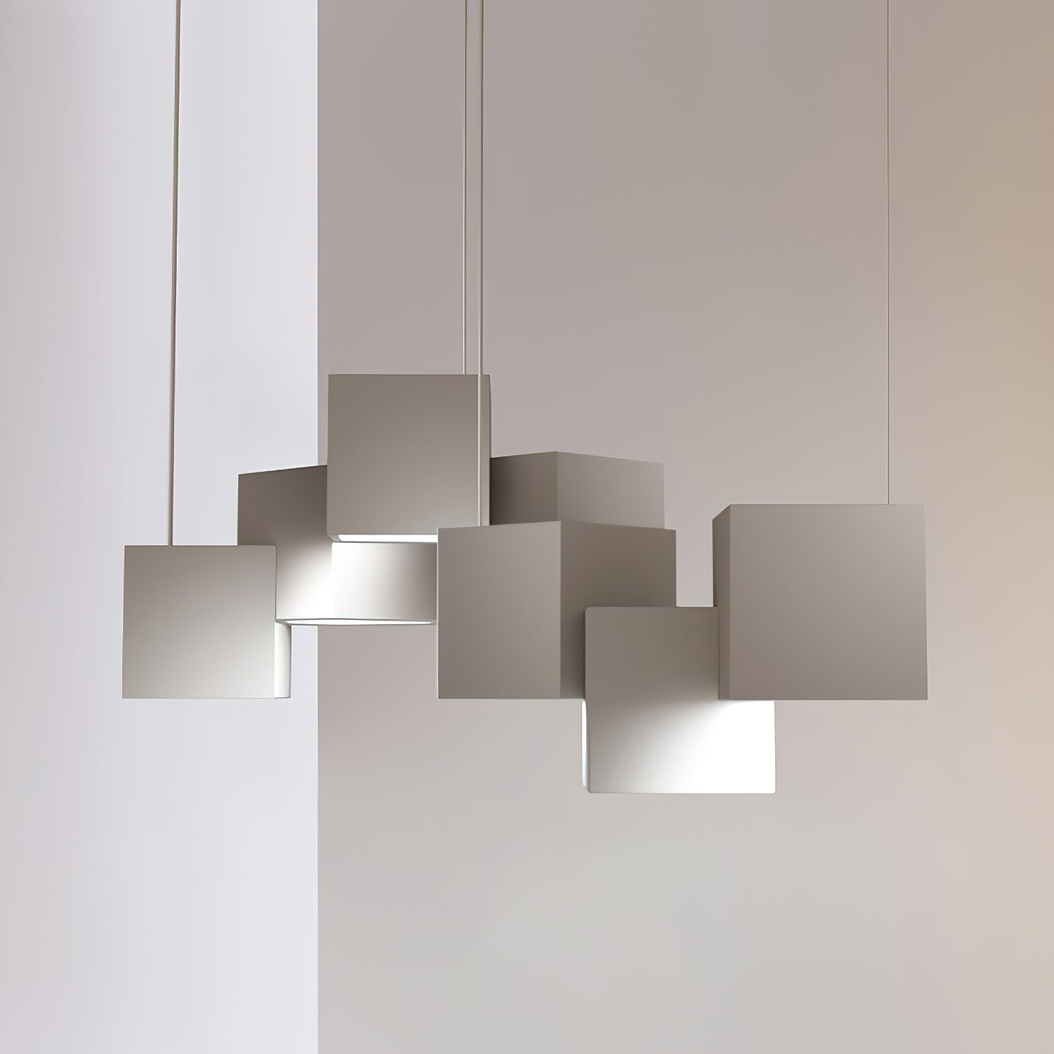 Mobile Rubik's Cube Chandelier