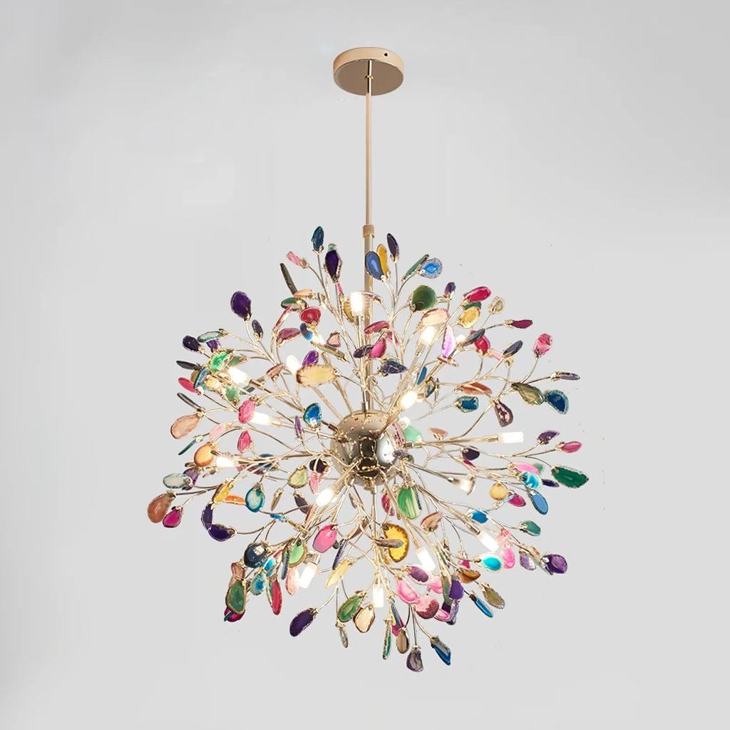 Modern Agate Chandelier