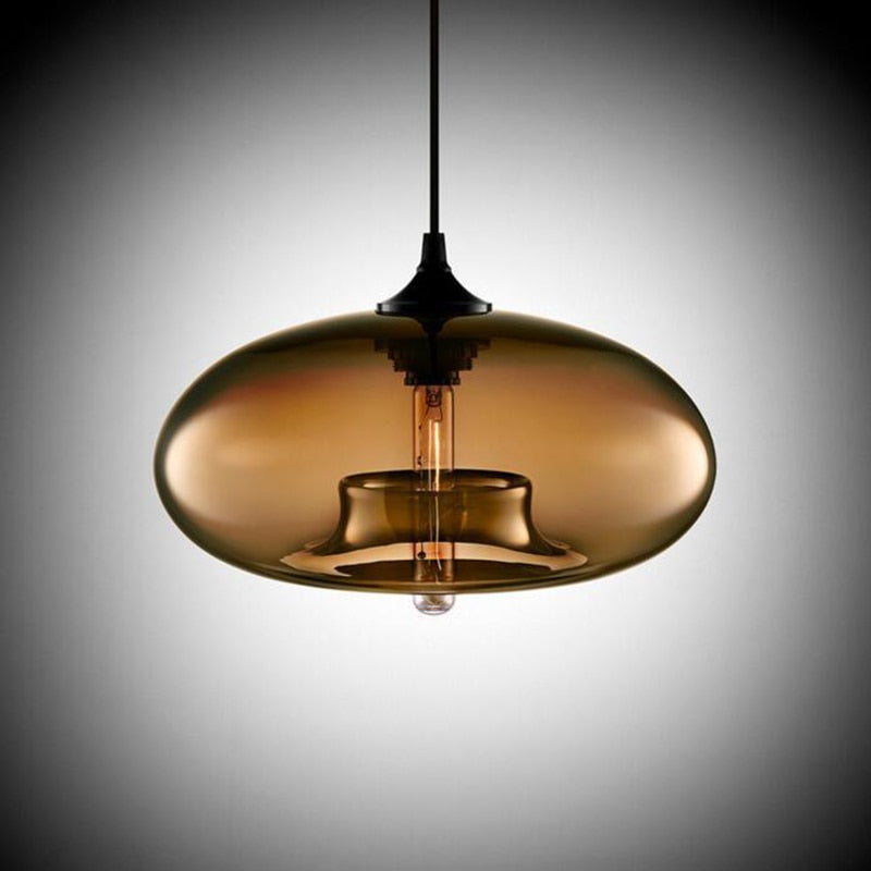 Lurea Modern Nordic Glass Pendant Lamps for Bedroom