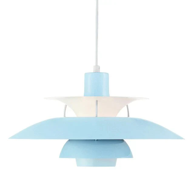Aria Macaron Shade Pendant Light, 15 Colors